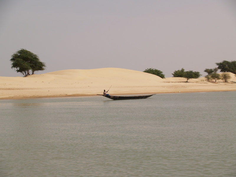 La riva nord del Niger